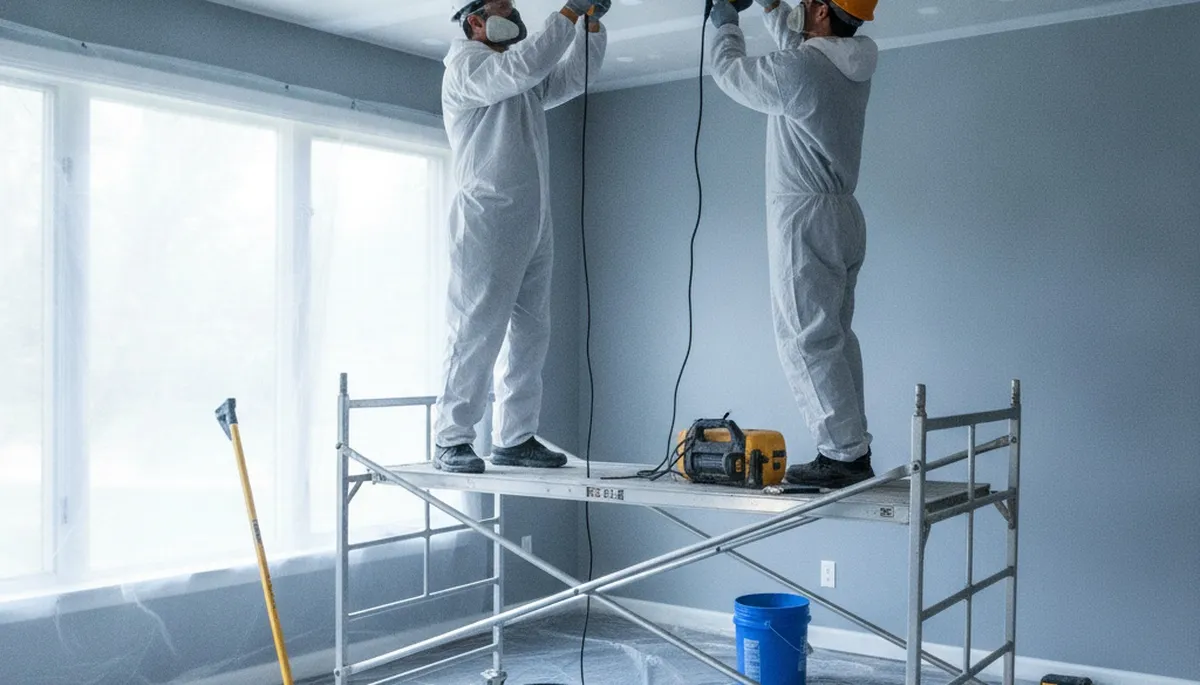 Ceiling water damage repair in Birmingham, AL for homes with stains, leaks, and moisture damage