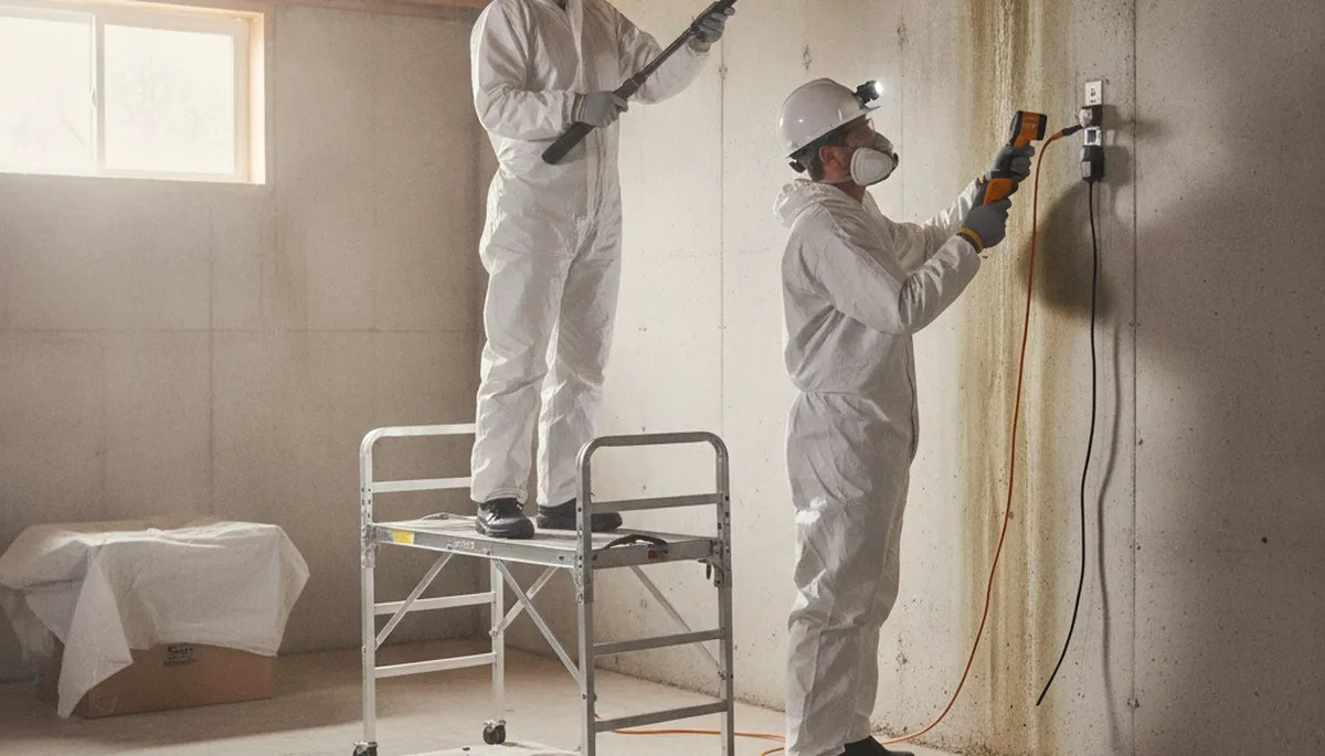 Mold inspection for Birmingham, AL homes by water damage restoration professionals