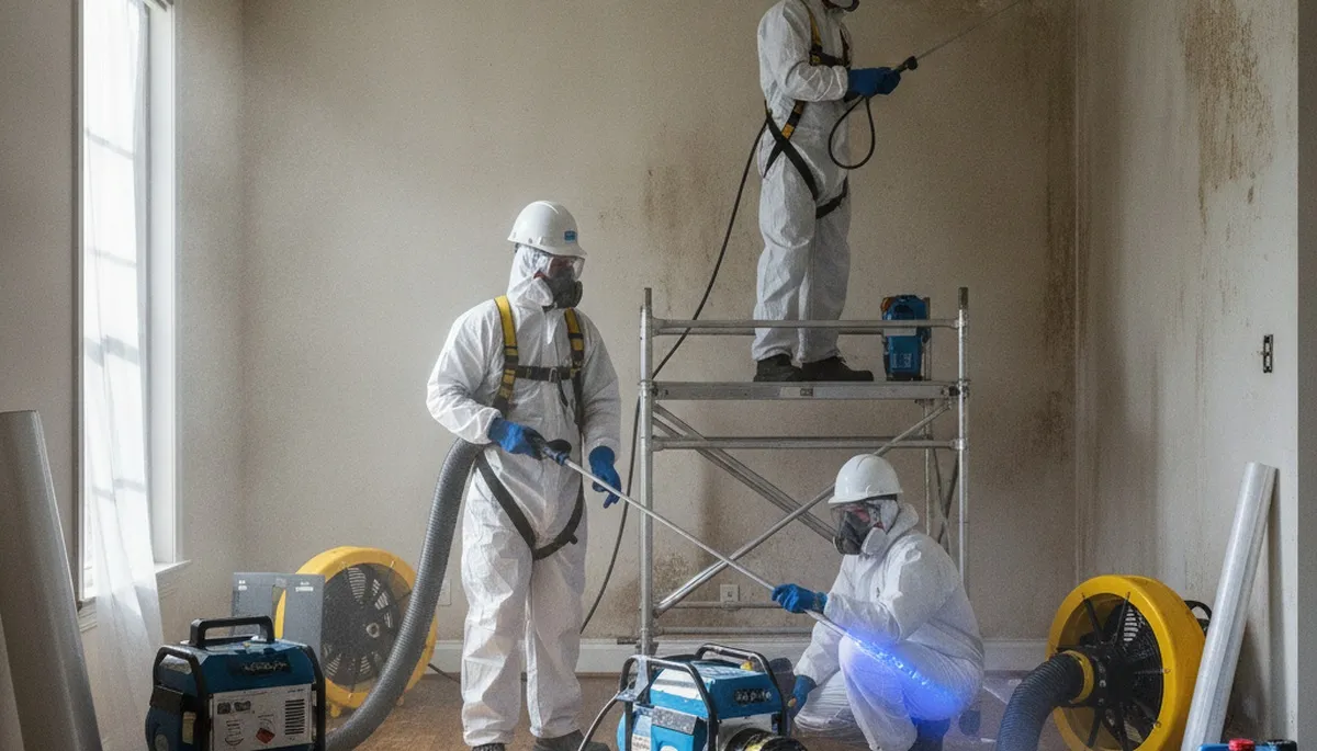Birmingham, AL odor removal for water damage homes and mold-related moisture smells