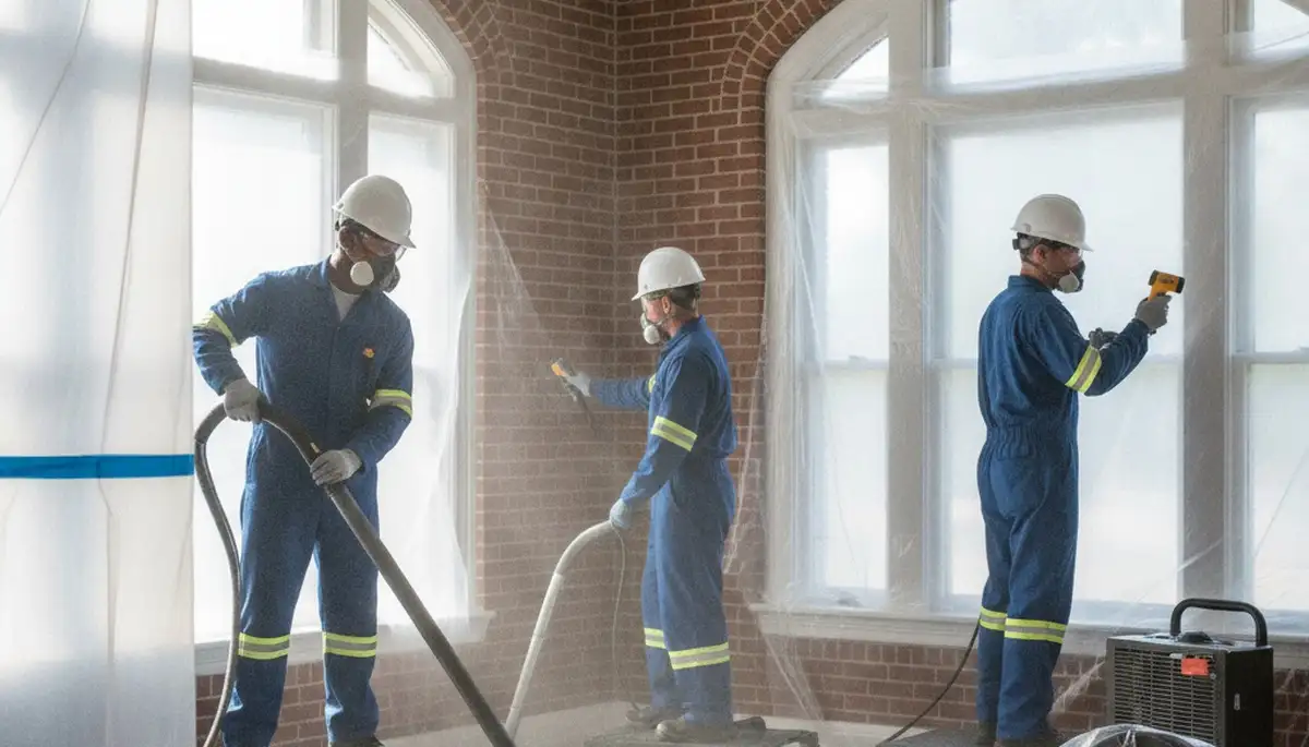 Water damage restoration team serving Birmingham, AL for emergency cleanup and repairs