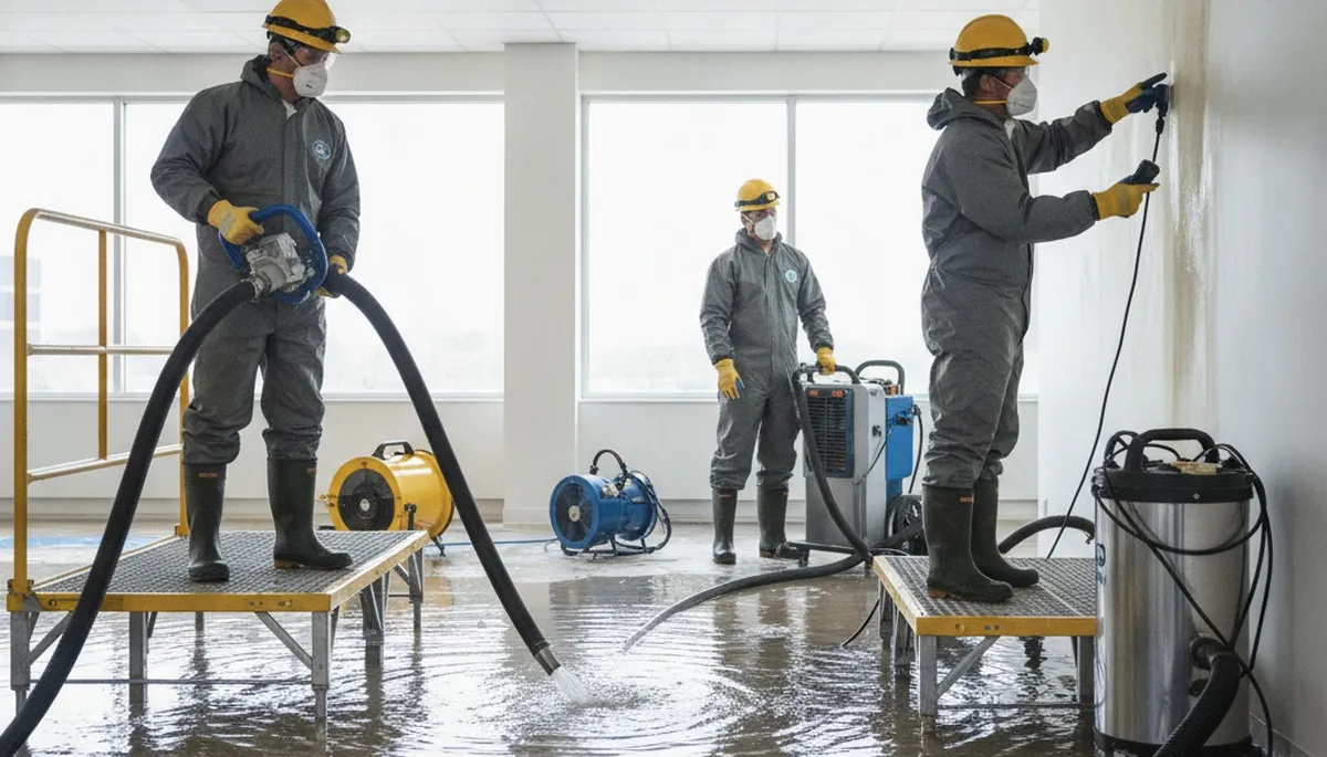 Water damage restoration team helping Birmingham, AL homes recover from flooding and leaks