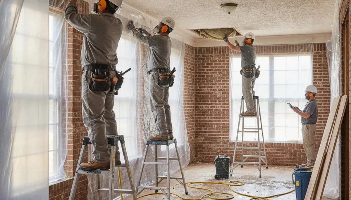 Water damage restoration team serving Birmingham, AL for emergency cleanup and repair