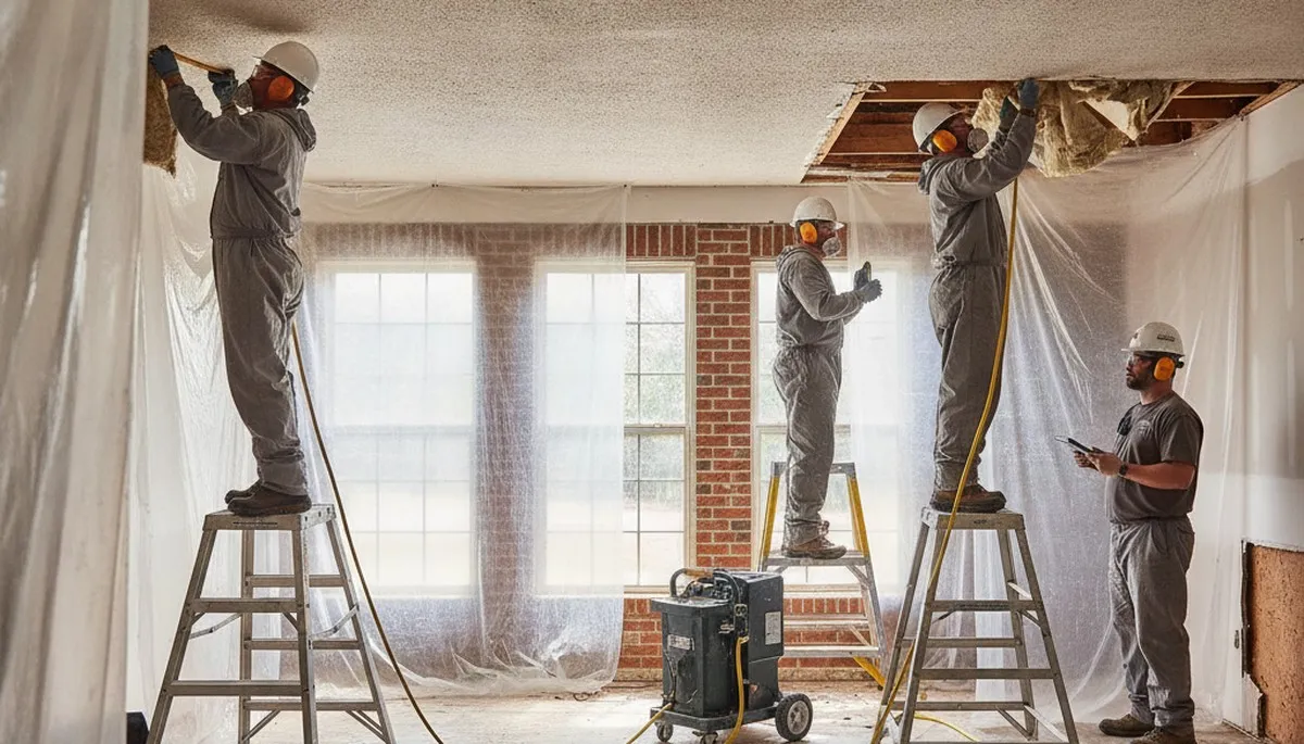 Water damage restoration crew serving Birmingham, AL, for emergency cleanup and repair