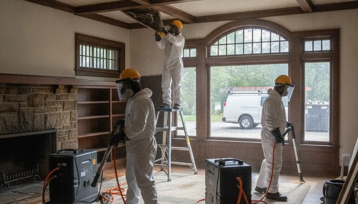 Water damage restoration team serving Birmingham, AL with professional cleanup services